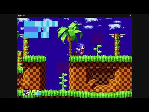 [TEST 2] 1:1 Bare Bones Genesis Sonic Engine on Scratch