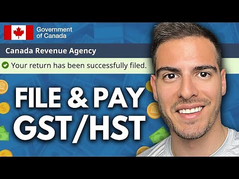 How to File GST/HST Return Online in Canada 2025 ✅ NETFILE GST/HST Filing Tutorial