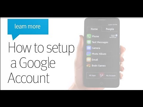 How to Setup a Google Account - Jitterbug Smart