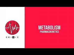 Metabolism - The Pharmacokinetics Series