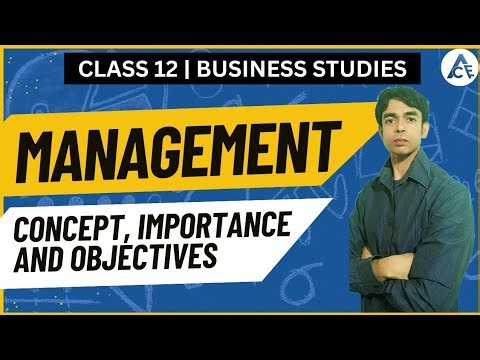 Class 12 | Business studies | Management
