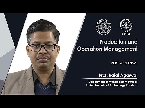 Lec 52- PERT and CPM