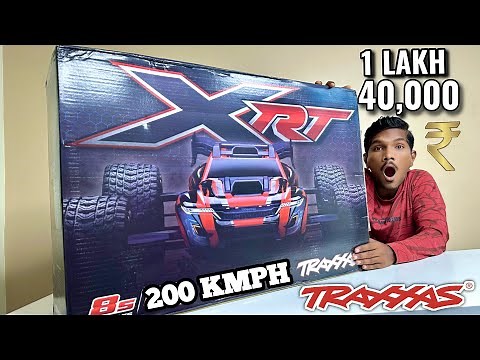 RC Traxxas Speed King XRT 8S Extreme Car Unboxing & Review - Chatpat toy tv