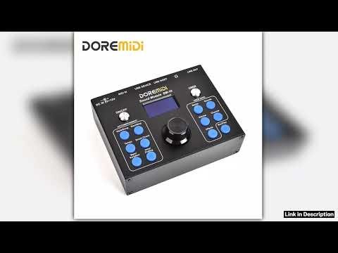 DOREMiDi MIDI Sound Module Auto Accompaniment SM10 Multifunctional Accompaniment Sound Source Box E