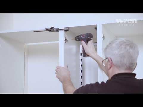 Wren Kitchens Infinity: Fridge Freezer Installation