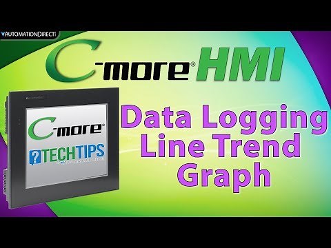 C-more HMI: Line Trend Graph Data Logging from AutomationDirect