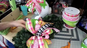 Create beautiful bows for all your home décor projects within minutes! 🎀 Our EZ Bow Maker takes the guesswork out of how to create them - all you have to do is choose your favorite ribbons! Purchase your own for just $19.99! https://decoexchange.com?aff=806 | DecoExchange