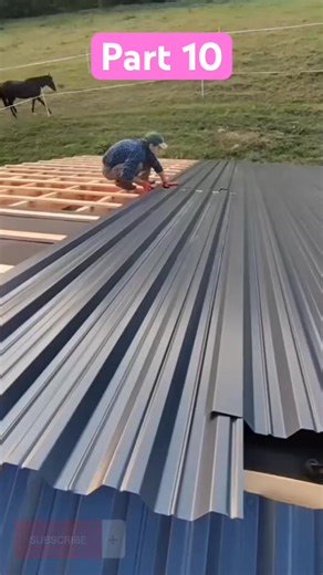 2.7K views · 13 reactions | Metal roofing or how to install windows in a frame house #roof #carpentry | 10M Followers | Facebook