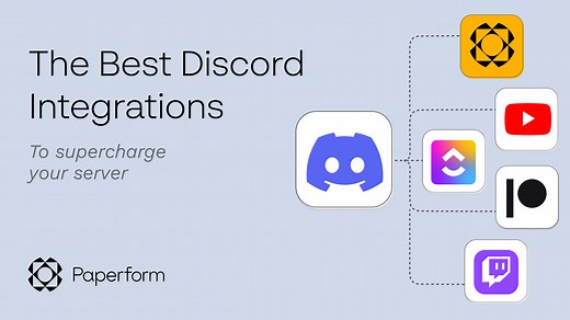 The 7 Best Discord Integrations in 2023 | Paperform