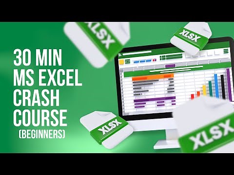 Microsoft Excel Tutorial for Beginners | 30 Minute Crash Course | Excel Nerds