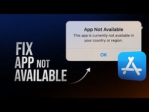 How to Fix this App is Not Available in Your Country or Region (tutorial)