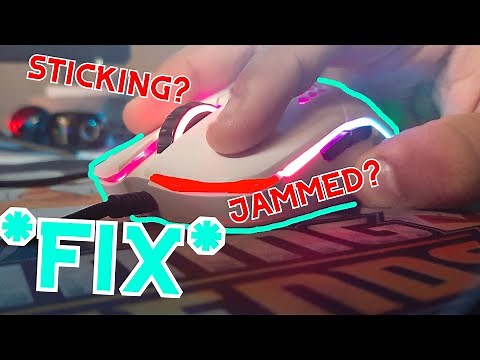 Glorious Model O Sticking FIX