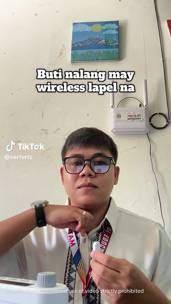 Wireless Lapel Microphone for Teachers