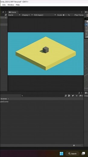 isometric camera in Unity #unitytutorials
