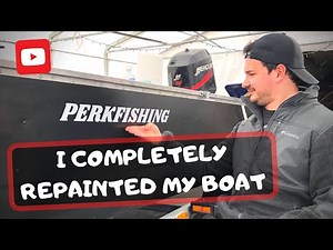 Aluminum Boat Repainting