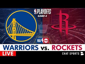 Warriors vs. Rockets Live Streaming Scoreboard, Play-By-Play, Highlights | NBA Playoffs Game 4