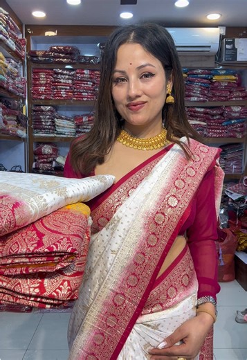 DolaSilk Sari with Blouse Home Washable worldwide delivery available🌍✈️ ✈️9818295381 9847612612Visit our shop at Lotse mall 1st floor shop no XB16Gongabu New Buspark worldwide delivery available). 9818295381 9847612612Visit our shop at Lotse mall 1st floor shop no XB16Gongabu New Buspark #onlineshopping #hamrofashion #hamrofashionwear #sari #bridalcollection