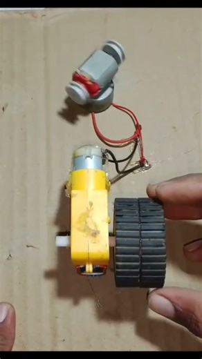 DC Motor Science Project Working Model #motor #shorts