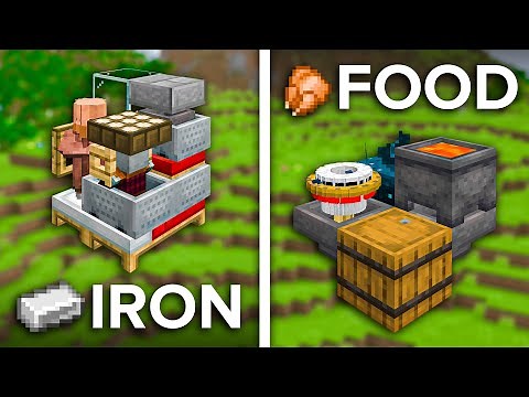 10 Unbelievably TINY Minecraft Farms