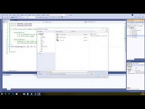 Create a Visual Studio Project with multiple cpp files and a header file