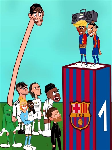 Barcelona Tops Espanyol to Lead La Liga by 7 Points