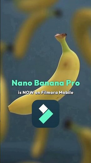 Nano Banana Pro is NOW in Filmora Mobile 🚀 | Viral AI Templates