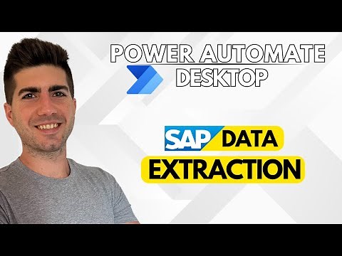 Automate SAP Data Extraction with Power Automate Desktop
