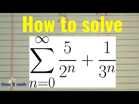 EASY WAY to Solve Geometric Series