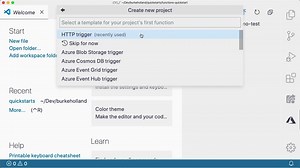 Deploy Azure Functions from Visual Studio Code