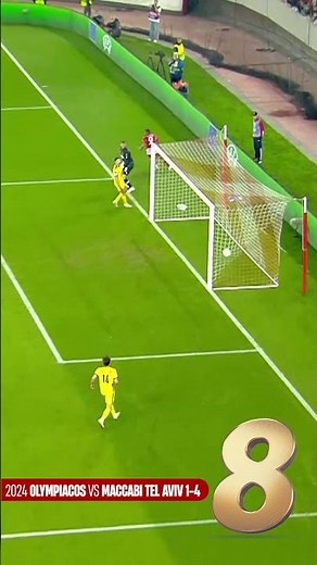 📽️ ➡️ 2️⃣1️⃣⚽️Ayoub El Kaabi🔴⚪️🔝 Olympiacos’ all-time top European scorer!