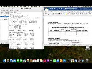 Johansen and Engle-Granger cointegration tests using Gretl statistical software.