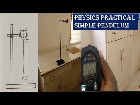 WASSCE PHYSICS PRACTICAL - SIMPLE PENDULUM