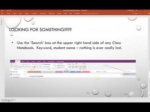 Tips & Tricks: OneNote Class Notebook