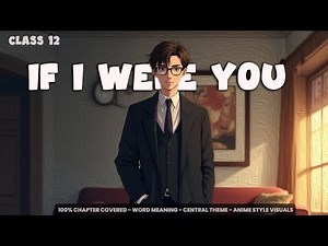 if i were you CLASS 9 Full chapter detailed animation explained