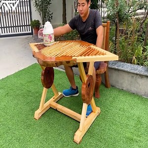 304K views · 960 reactions | Great Idea With A Discarded Log To Create A Unique Product | 퐂퐡퐢퐧퐚퐧퐝퐞퐠퐚 퐓퐨퐝퐚 퐂퐚́퐥퐢퐝퐚 퐝퐞 퐓퐫퐚퐝퐢퐜퐢퐨́퐧 | Facebook