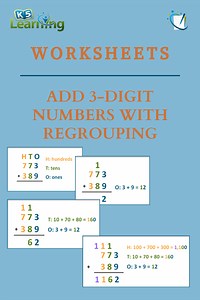 Three-digit Addition with Regrouping | K5 Learning