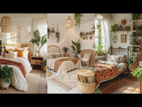 Relaxing Vintage Boho Bedroom Ideas ✨ Transform Your Space into a Calm Retreat