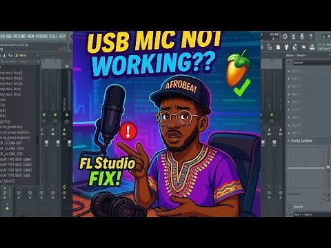 HOW TO CONNECT A USB MIC TO FL_STUDIO