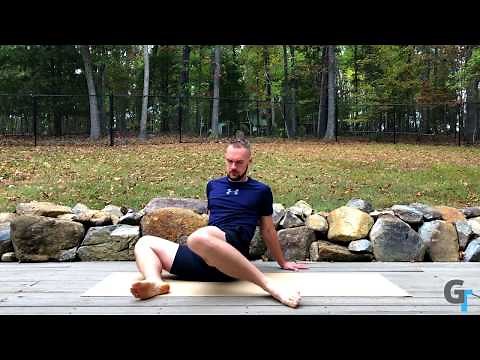 Seated Hip Internal and External Rotation - Exercise Demonstration