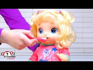 Baby Alive 👶🏼 Morning Routine! Bebe Gets Ready for Preschool 💕