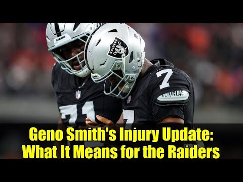Geno Smith's Injury Update: What It Means for the Raiders