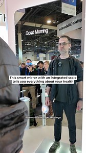 The Withings Omnia smart mirror concept combines all sorts of health-sensing technology and data to provide a thorough overview of your overall well-being. From sleep and heart health to body composition and nutrition, it’s be easier to say what this mirror *wouldn’t* be able to tell you about your body #smartmirror #healthtech #bodycomposition #smartscale #ces2025 | Tom's Guide