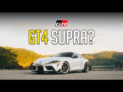 I added GT4 Parts on my A90 Supra! Aeroluxe Wing + Active AutoWerke Downpipe