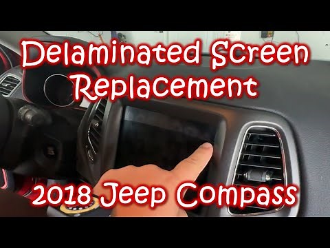 DIY: 2018-2021 Jeep Compass Delaminated Screen Replacement!