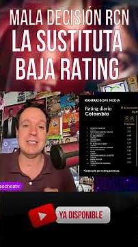 RCN no aparece en el top 10 y su rating solo mide a usuarios de Claro | Carlos Ochoa Novelas