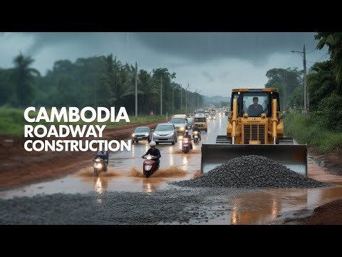 Reaction to Cambodia Contractor pushing material over TRASH!