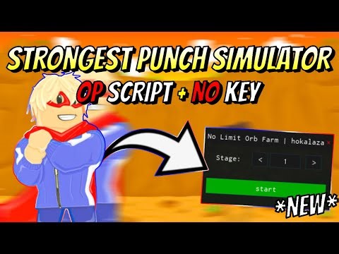 *NEW* Strongest Punch Simulator OP Script (AUTO FARM ORBIT, AUTO FARM PUNCH) PASTEBIN
