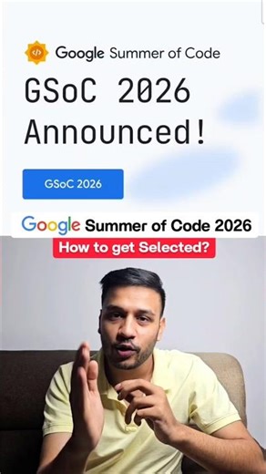 Google Summer of Code 2026 Announced, How to get selected #google #internship #jobs