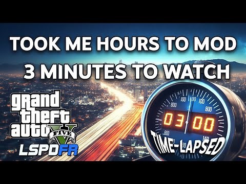 ⏱️FULL INSTALL of ALL MY GTA 5 MODS in 3 minutes! TIME-LAPSED⏱️