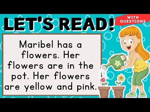Let's Read! | Reading Comprehension | Kinder and Grade 1 | Teaching Mama